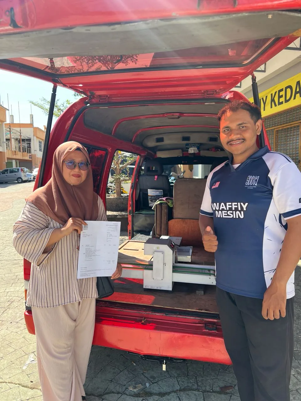 Mesin Cucuk Satay Automatik (Free 3 Plate)